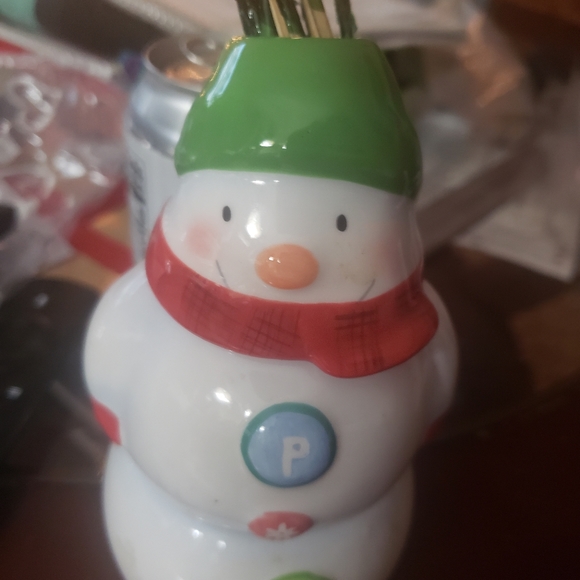Snowman salt and pepper set - Picture 2 of 2